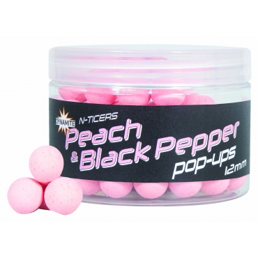 Dynamite Baits  N-Ticers Pop-up Peach & Peppert 12mm